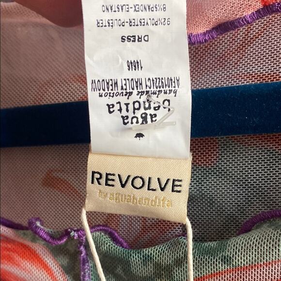 NWT Agua Bendita x Revolve Hadley Mini Dress in Meadow Women's Medium - Picture 7 of 10